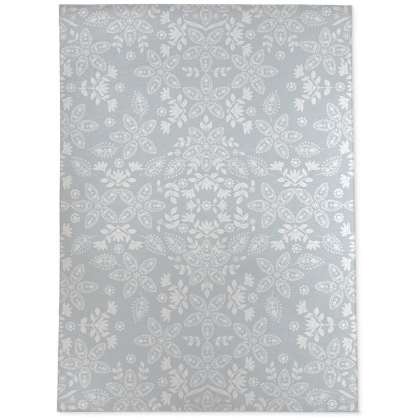 Red Barrel Studio® Xavyer Boho Floral Kitchen Mat Wayfair